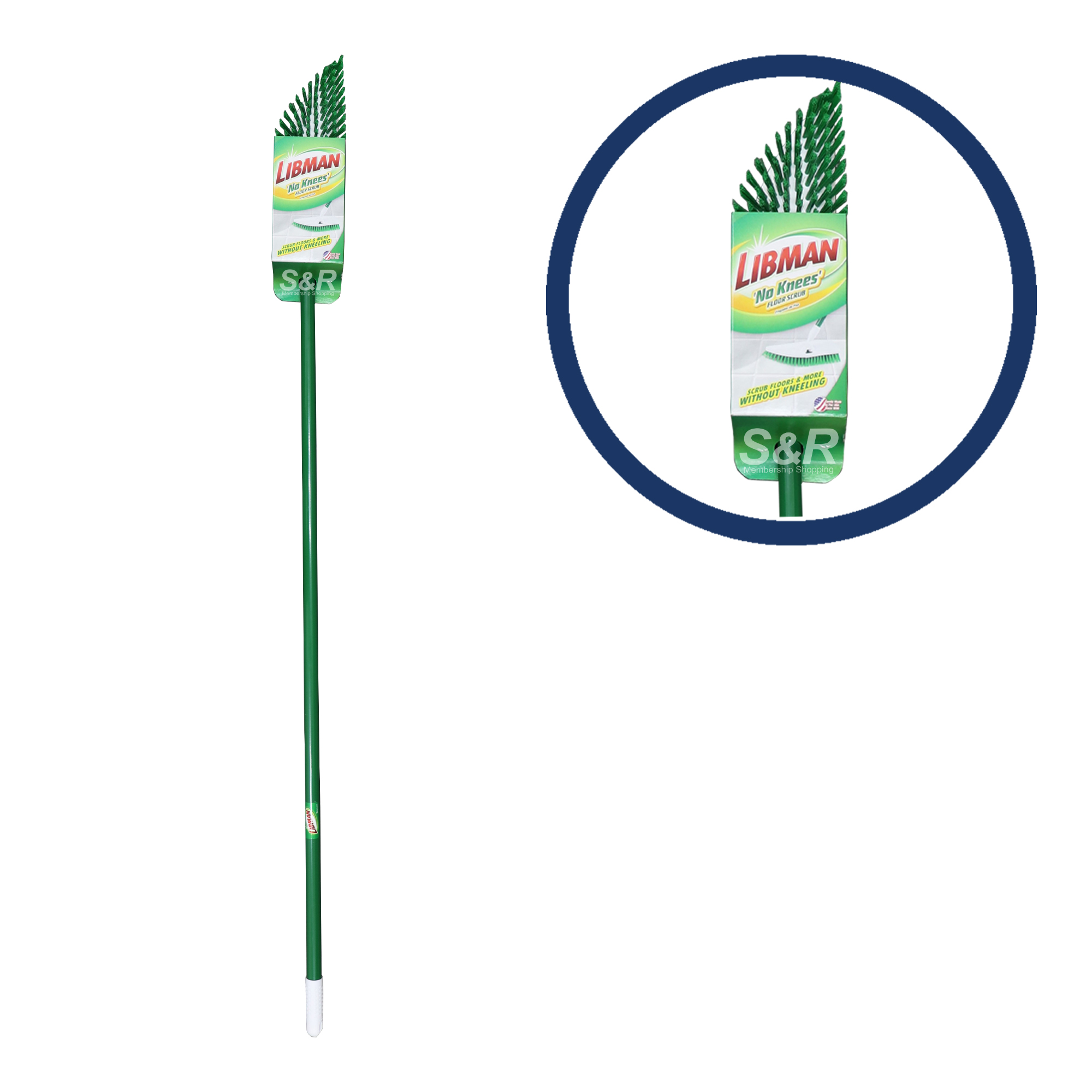 Libman No Knees Floor Scrub 1pc Libman No Knees Floor Scrub 1pc